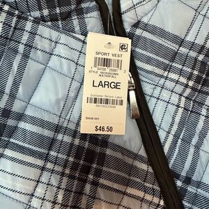 Karen Scott women’s vest NWT